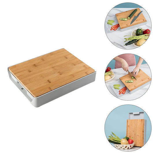 OrganiChef Multi-Drawer Board – Chop, Store & Simplify Your Kitchen