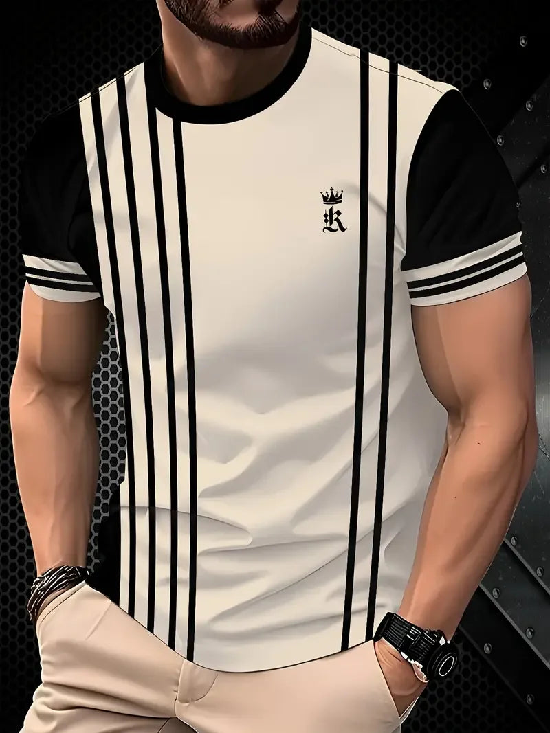 The Striped Stroll Tee
