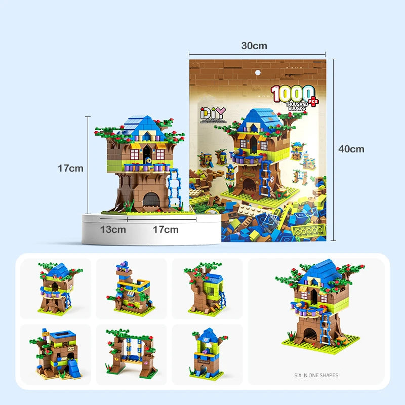 El juego de construcción WhimsyWood: imaginación en cada ladrillo