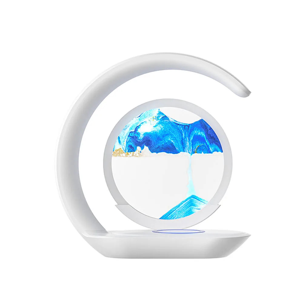Timeless Flow Quicksand Lamp – Light, Motion & Serenity Combined