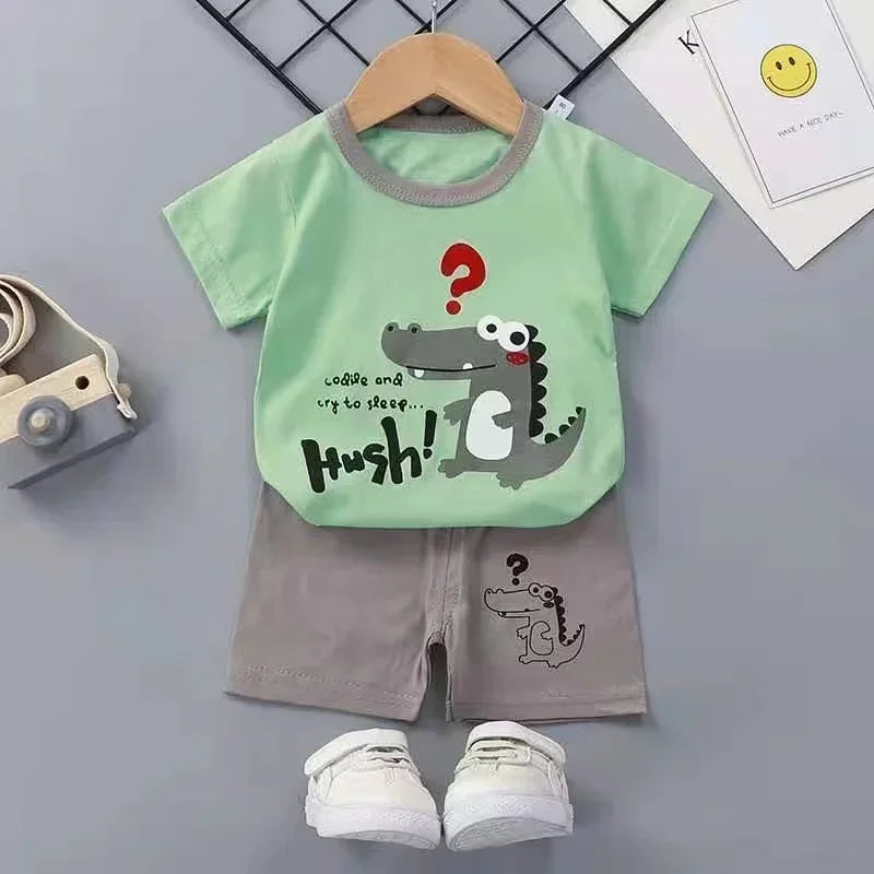 Conjunto de verano Little Larks: frescura sin esfuerzo para los días soleados