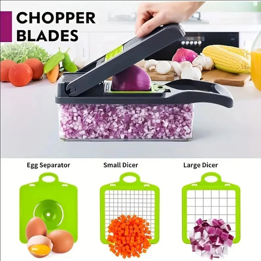 SliceBox Multi Veggie Cutter – Chop, Slice & Prep Like a Pro in Seconds