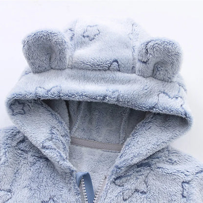 Little Lamb Flannel Romper – Softness Meets Cuteness