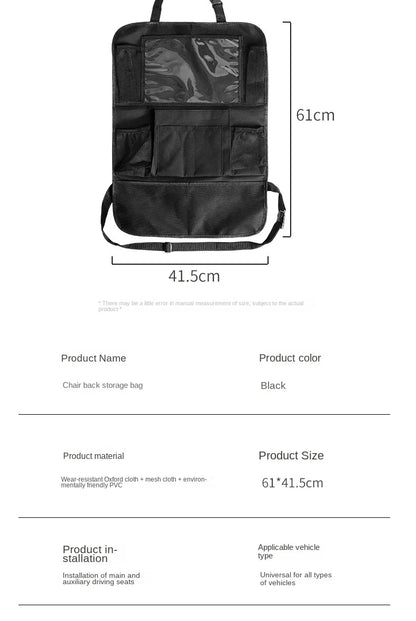 El organizador de asientos Tidy Traveller: el nuevo mejor amigo de tu coche