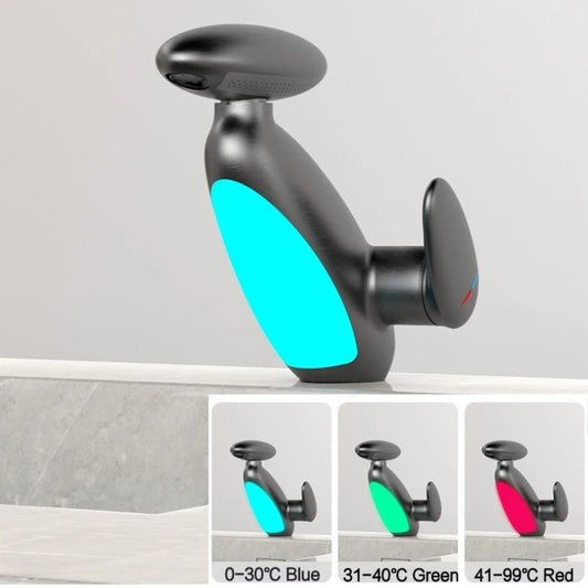 GlowFlow Luxe Basin Mixer – Innovation Meets Elegance
