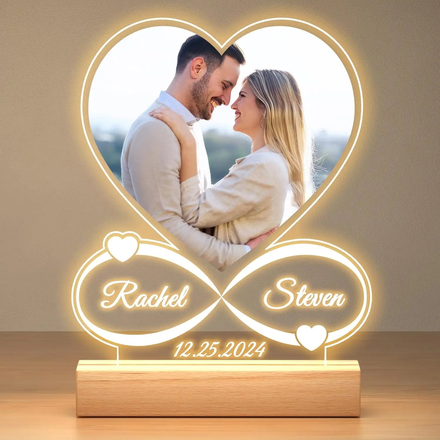&nbsp;EternaGlow Acrylic Frame – Where Memories Shine Forever