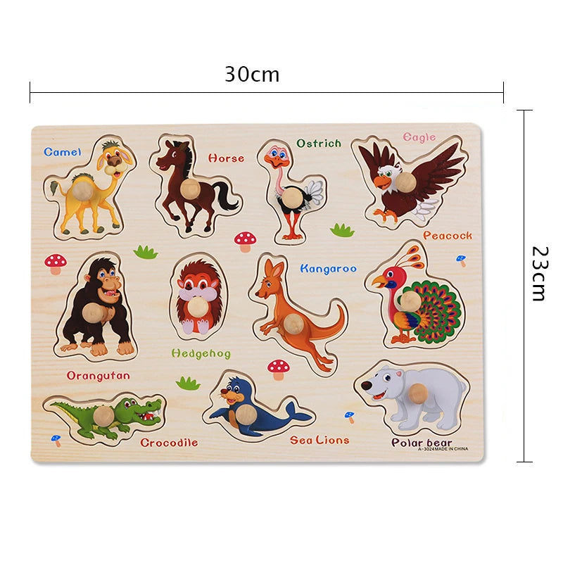 Little Hands Puzzle Board – Where Learning Meets Fun