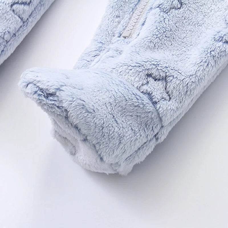 Little Lamb Flannel Romper – Softness Meets Cuteness