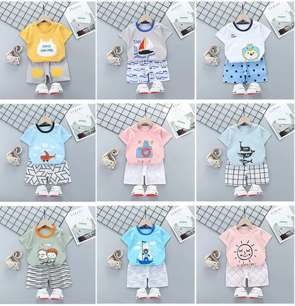 Conjunto de verano Little Larks: frescura sin esfuerzo para los días soleados