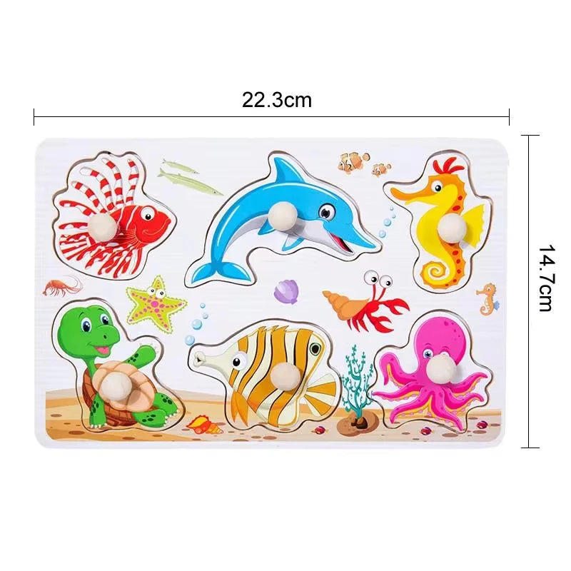 Little Hands Puzzle Board – Where Learning Meets Fun