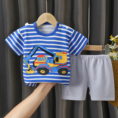Conjunto de verano Little Larks: frescura sin esfuerzo para los días soleados