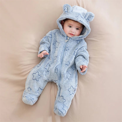 Little Lamb Flannel Romper – Softness Meets Cuteness