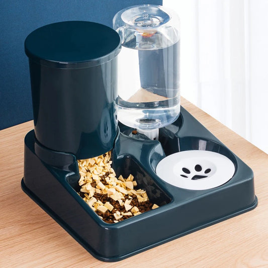 WhiskerWise Duo Diner – Smart Mealtime for Modern Pets