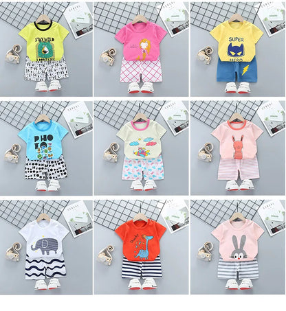 Conjunto de verano Little Larks: frescura sin esfuerzo para los días soleados