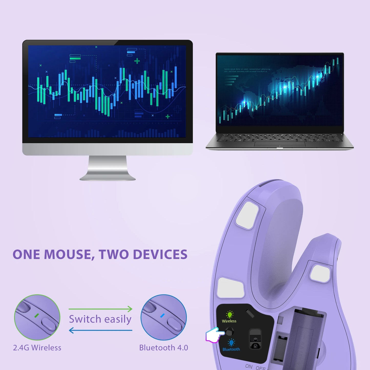 ErgoWhisper Mouse – Silent Precision, Maximum Comfort&nbsp;