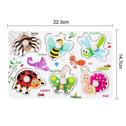 Little Hands Puzzle Board – Where Learning Meets Fun