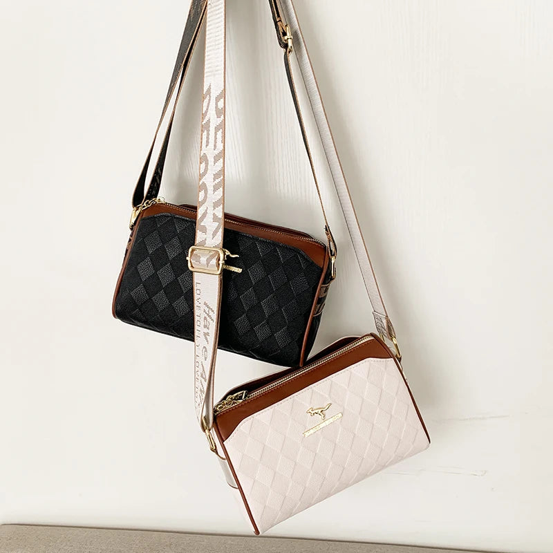 Chic Heritage Messenger Bag – Timeless Style, Effortless Elegance