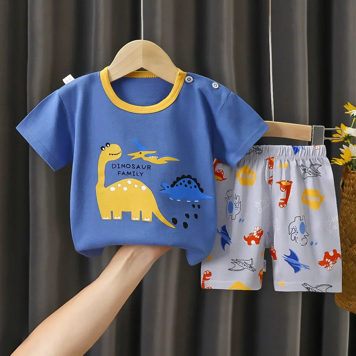 Conjunto de verano Little Larks: frescura sin esfuerzo para los días soleados