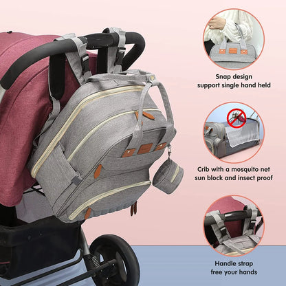 Nappy Nomad: The Ultimate Baby Travel Companion: Versatile, Organized