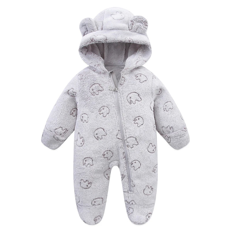 Little Lamb Flannel Romper – Softness Meets Cuteness